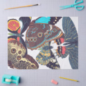 franse krant der nieuwe butterflies tissuepapier (Craft)