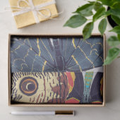 franse krant der nieuwe butterflies tissuepapier (Geschenk)