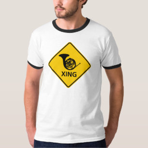 Franse kruising Highway T-shirt