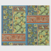 Franse Kunst Nieuwe Gestandaardiseerde Nasturtiumb Cadeaupapier (Vlak)