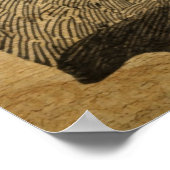 Franse kunstdrukken, kat en fiets Poster (Hoek)