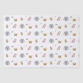 Franse kunstenaar picknick in het park tissuepapier (Voorkant)