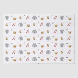 Franse kunstenaar picknick in het park tissuepapier