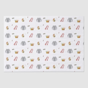 Franse kunstenaar picknick in het park tissuepapier