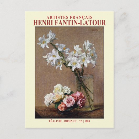 Franse Kunstenaars EP Postcard Briefkaart (Voorkant)