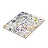 Franse kunstgreep  ventilatorkeramische tegel tegeltje (Zijkant)