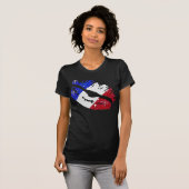 franse kus tshirt (Voorkant volledig)