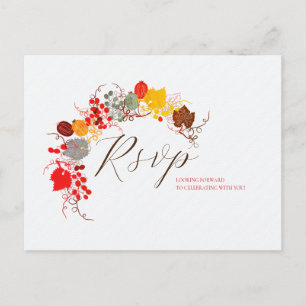 Franse Kus Zoete Bes Druiven Bloemen Bruiloft Briefkaart