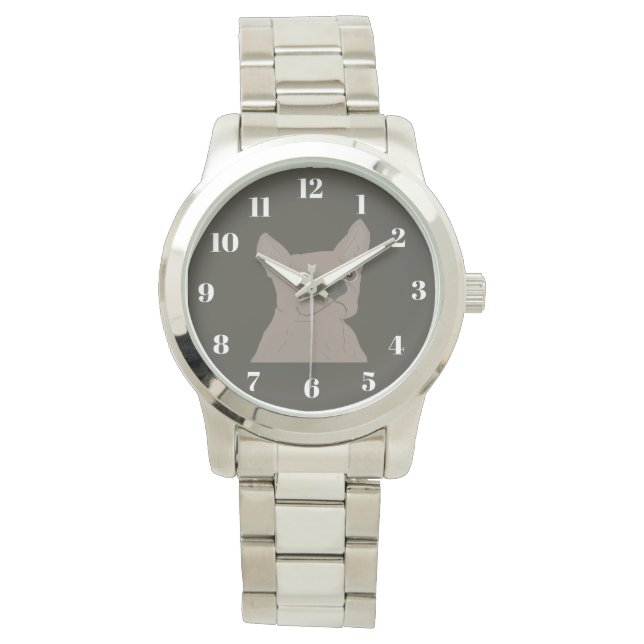 Franse Kusjes Horloge (Voorkant)