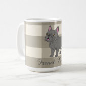Franse Kusjes Koffiemok (Voorkant links)