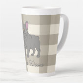 Franse Kusjes Latte Mok (Rechterhoek)