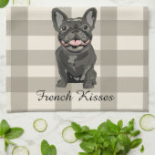 Franse Kusjes Theedoek (Gevouwen)