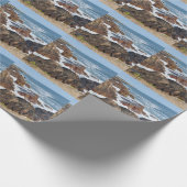 Franse kust in Vendée Cadeaupapier (Hoek)