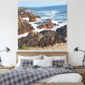 Franse kust in Vendée Canvas Afdruk (Insitu (Slaapkamer))