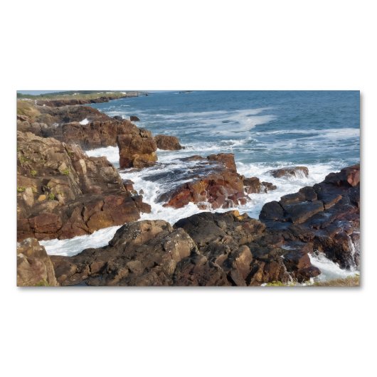 Franse kust in Vendée Magnetisch Visitekaartje (Voorkant)