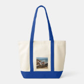 Franse kust in Vendée Tote Bag (Achterkant)