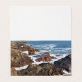 Franse kust in Vendée Visitekaartje (Buitenkant ongevouwen)