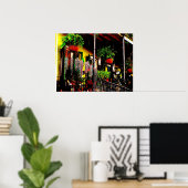 Franse kwartbalcony poster (Thuiskantoor)