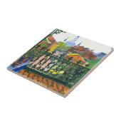 Franse kwartbalcony tegeltje (Zijkant)