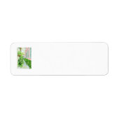 Franse kwartcursus etiket (Voorkant)