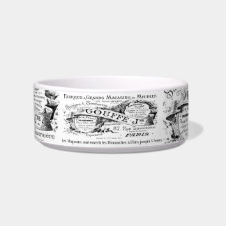  Franse label Pet Bowl Voerbakje