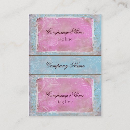  Franse Labels of kaarten voor toile- en Script-mi (Voorkant)