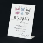 Franse Lace Lingerie Reclamebord Met Voetstuk<br><div class="desc">Dit is onderdeel van een Frans Lingerie Vrijgezellenfeest collectie!</div>