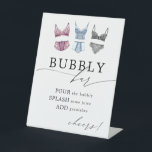 Franse Lace Lingerie Reclamebord Met Voetstuk<br><div class="desc">Dit is onderdeel van een Frans Lingerie Vrijgezellenfeest collectie!</div>