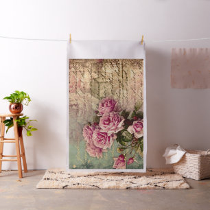 Franse land elegante, sjofele elegante, roze stof