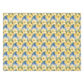 Franse land gele en blauwe bloemen tafelkleed (Voorkant (Horizontaal))