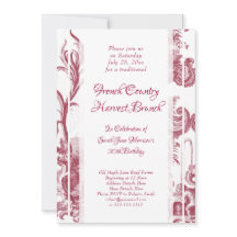 Franse land Oogst Verjaardag Brunch Barok