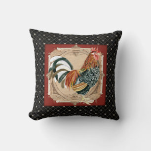 Franse land Roosters Antiek thuisdecor Kussen