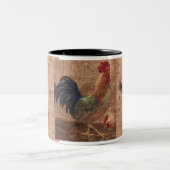 -Franse land Roosters Coffee Cup Mok (Center)