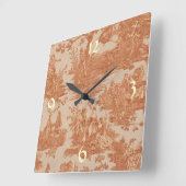 -Franse land Toile Wall klok (Hoek)