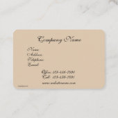  Franse land tuin Visitekaartje (Achterkant)