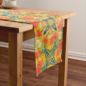 Franse land Tulp Tafel Runner Lange Tafelloper (Voorbeeld)