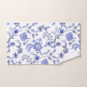 Franse Landelijke Blauwe Kleur Bad Handdoek (Handdoek)