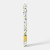 Franse Landelijke Citroen Wilde Bloem Aangepaste N iPhone 15 Case (Linkerkant)