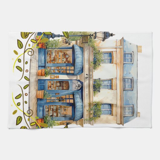 Franse landelijke keukenhanddoeken (Horizontaal)