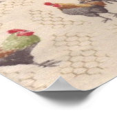  Franse landelijke roebels schilderen Poster (Hoek)