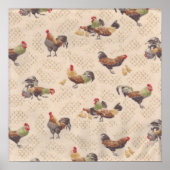  Franse landelijke roebels schilderen Poster (Voorkant)