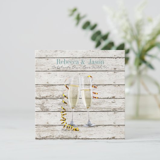 Franse landelijke witgeschilderd houten champagneg kaart (Staand voorkant)