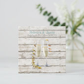 Franse landelijke witgeschilderde houten champagne kaart (Staand voorkant)