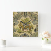 Franse landenkast voor Show van paardenpestjes voo Vierkante Klok (Huis)