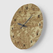 Franse landenklok voor het drukken van honing grote klok (Hoek)