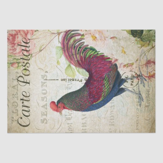 Franse landgenooster tissuepapier (Voorkant)