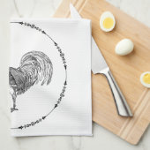 Franse landnummer theedoek (Quarter Fold)