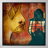 Franse Lantern Poster (Voorkant)