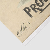 Franse Lapin de Cacao Brown Bunny Rabbit Decoupage Tissuepapier (Detail)