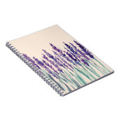 Franse lavanderwaterverf notitieboek (Rechterzijde)